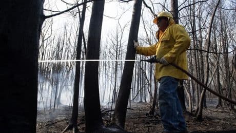 États-Unis: les images du New Jersey ravagé par un incendie, des milliers de personnes évacuées