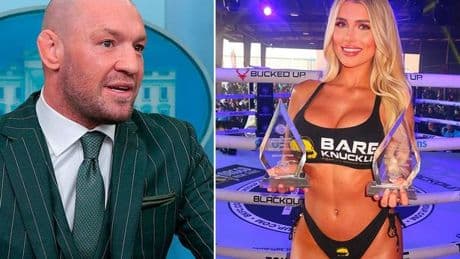 Conor McGregor delivers three-word verdict on boxing ring girl