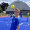 Trélazé inaugure un nouveau terrain de hand à 4 extérieur