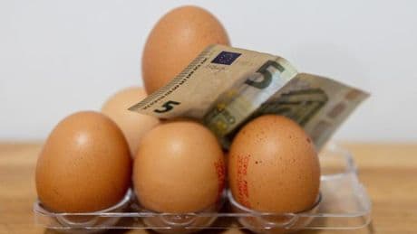 El precio de los huevos subió un 7,2% en marzo, más del triple del IPC general