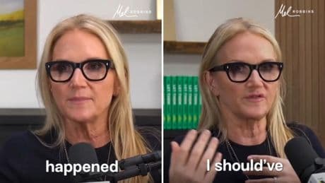 Mel Robbins, coach de vida: “El mal humor de tu jefe no significa que seas una mala persona y que alguien diga algo negativo sobre ti no significa que tengas que sentirte mal contigo mismo”