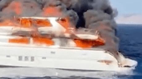Yacht brennt zwischen Ibiza und Formentera – sieben Menschen an Bord