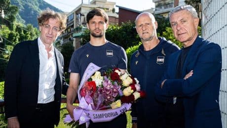 Sampdoria, omaggio al Monte Faito prima di sfidare la Juve Stabia