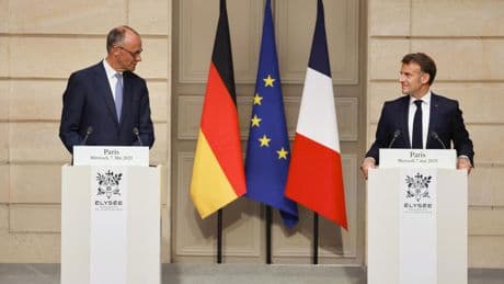 Emmanuel Macron et Friedrich Merz veulent «répondre ensemble» aux défis de l'Europe