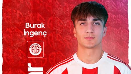 Antalyaspor, genç orta sahası Burak İngenç'i Novi Pazar'a kiraladı