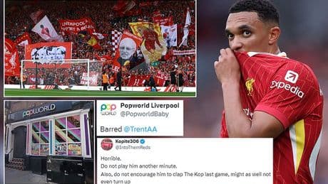 Liverpool fans turn on Trent Alexander-Arnold for walking out and costing them millions in transfer fee - as he's BARRED from a city nightclub