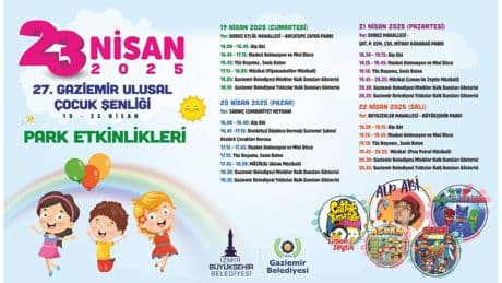 27. Gaziemir Ulusal Çocuk Şenliği başlıyor
