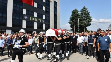 Eski CHP Samsun Milletvekili Suat Binici son yolculuğuna uğurlandı