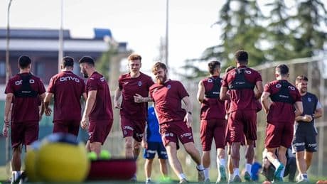 Trabzonspor, Fenerbahçe maçı hazırlıklarını sürdürdü