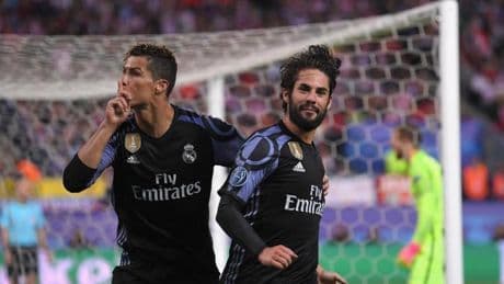 Cristiano Ronaldo e Isco agradecen a Modric el tiempo compartido