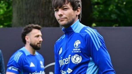 Sam Thompson and Zara McDermott's new man Louis Tomlinson spotted in awkward exchange