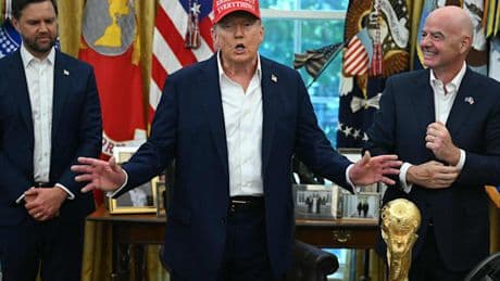 Bizarrer Auftritt im Oval Office – Putin könnte zur WM kommen, meint Trump