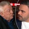 Channel Nine footy show stars Phil Gould and Michael Chammas have off-camera blow-up after fiery clash on live TV