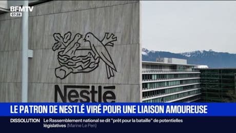 Le patron de Nestlé viré pour une liaison amoureuse