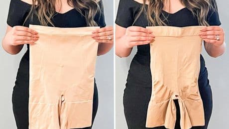 I tried on shapewear from Skims and Spanx. I had no trouble picking my favorite &mdash; and it was half the price of its competitor.