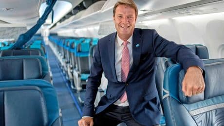 Canadees WestJet zet voor de derde keer in op Schiphol door handelsoorlog Trump: ’25% minder reizigers naar VS’