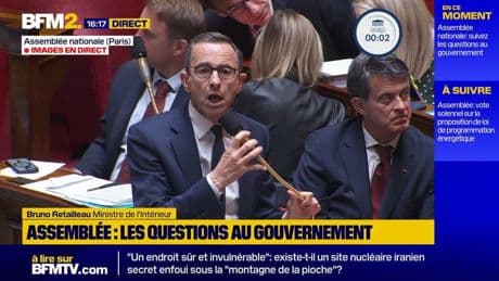 Bruno Retailleau à l'Assemblée:  "l'immigration n'est plus une chance pour la France"