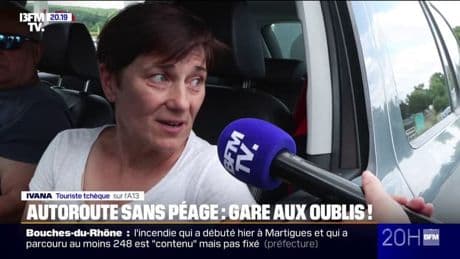 Autoroutes sans péage: "Ce n'est pas clair (...) pour un étranger, c'est incompréhensible", réagit une touriste tchèque