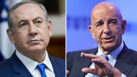 Barrack İsrail'e gitti: Netanyahu ile Suriye ve Lübnan görüşmesi