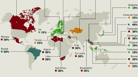 Dazi in vigore, ecco la mappa dei Paesi più colpiti: affondo su Brasile e India, il caso Svizzera e le trattative con l'Ue