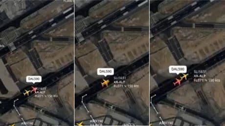 Aereo rischia di atterrare sopra un 737 della Delta Air Lines in fase di decollo, collisione sfiorata in pista: solo 60 metri tra i due