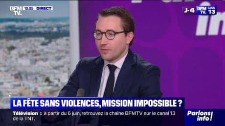 "Bien sûr": Antoine Léaument (LFI) condamne les violences en marge de la victoire du PSG ce samedi soir