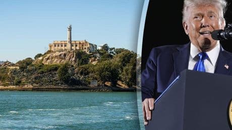 Trump wil Alcatraz heropenen als ultieme afschrikking: ’Poorten van de hel’