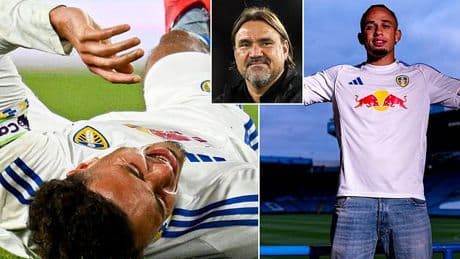 Leeds boss Daniel Farke issues worrying injury update on Ethan Ampadu - but new £18m signing Noah Okafor is in line for debut