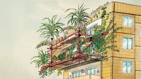 Baugeschichte | Architektur-Zeichnungen aus der DDR: Ungefesselt wie Sommerwolken