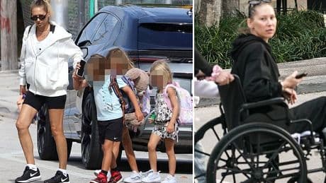 Glamorous former tennis star makes rare public appearance after remarkable recovery from health scare