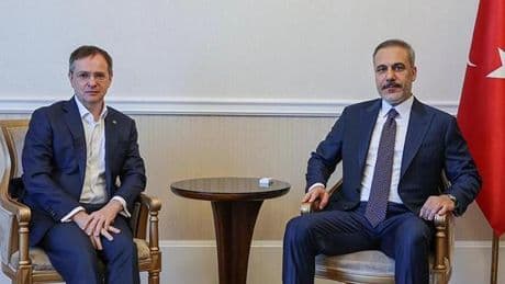 Dışişleri Bakanı Fidan, Moskova’da Devlet Başkanı Danışmanı Medinski ile görüştü