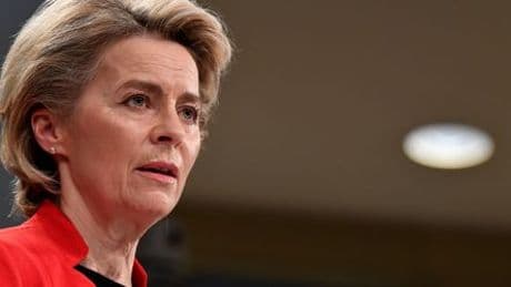 Ursula von der Leyen über Russlands Angriffe auf die Ukraine