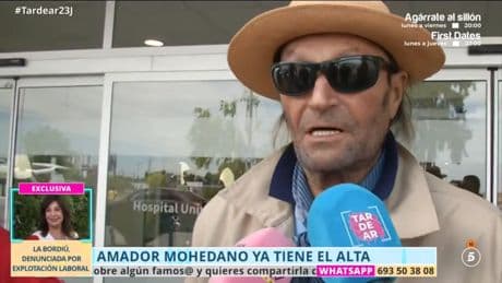 Amador Mohedano actualiza su estado de salud tras salir a la luz las impactantes imágenes de su cambio