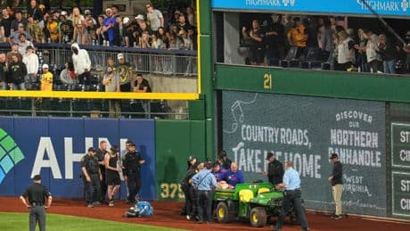 A man is charged with providing alcohol to 20-year-old who fell from PNC Park outfield wall in April