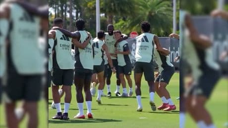 Rüdiger ve Arda Güler'in neşesi, hepsini kollarında topladı!