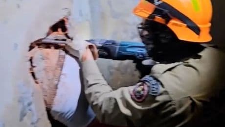 Prisoner painstakingly dug a tunnel but failed to escape after getting stuck