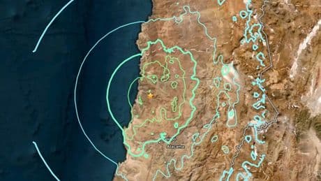 Chile earthquake: Buildings left 'shaking' as 6.7 magnitude rocks South American country