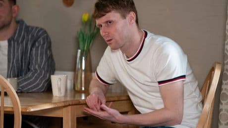 EastEnders' Jamie Borthwick looks glum as he steps out amid BBC suspension over slur scandal