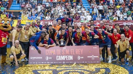 El Barça se proclama campeón de la Copa del Rey antes de disputar la Champions