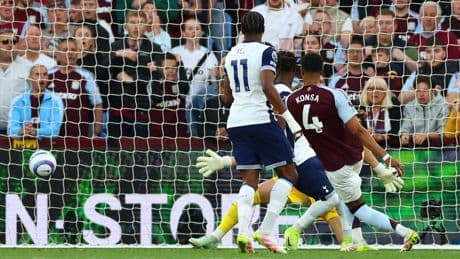 Aston Villa 2 Tottenham 0: Villans brush aside Spurs ‘bomb squad’ as Konsa and Kamara boost Champions League hopes