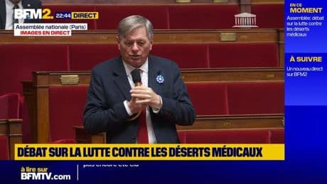 Déserts médicaux: le député  Cyrille Isaac-Sibille (Les Démocrates) pointe la responsabilité des politiques