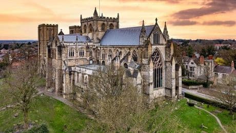 The tiny little UK cathedral city as pretty as Harrogate but without the tourists