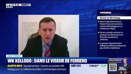 USA Today : Ferrero sur le point de racheter Kellogg's, par Eric Lafrenière - 10/07