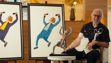 Billy Connolly reflects on memories of his youth in new artworks