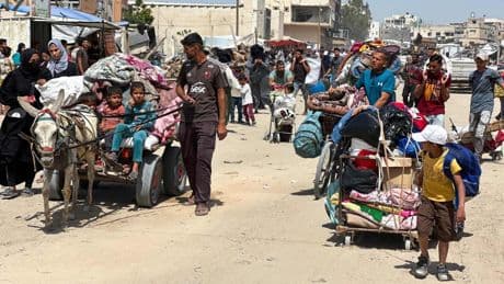Israel expulsa a toda la población de Jan Yunis