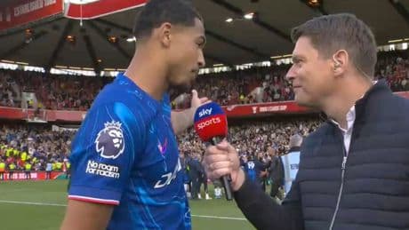 Levi Colwill SWEARS in live Sky Sports interview as Chelsea ace hits out at pundits after Champions League qualification
