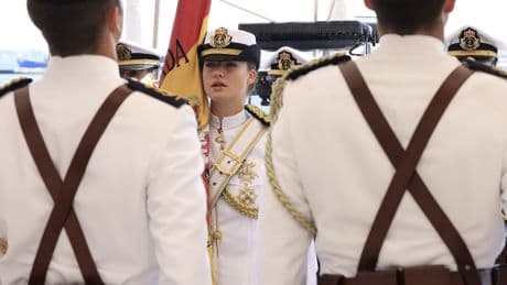 Las últimas horas de Leonor de Borbón en la Armada: de la llegada del Elcano a la entrega de Reales Despachos con el Rey