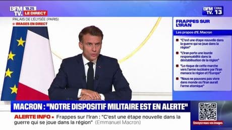 Gaza: "J'ai dit ma détermination à reconnaître l'État de Palestine, elle est entière, et c'est une décision souveraine", affirme Emmanuel Macron