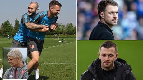 Aaron Ramsey and Jack Wilshere turn from Arsenal team-mates into foes ahead of the Championship's final day, writes JAMES SHARPE