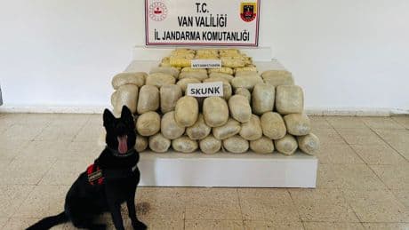 Arazide 106 kilo 714 gram uyuşturucu ele geçirildi;